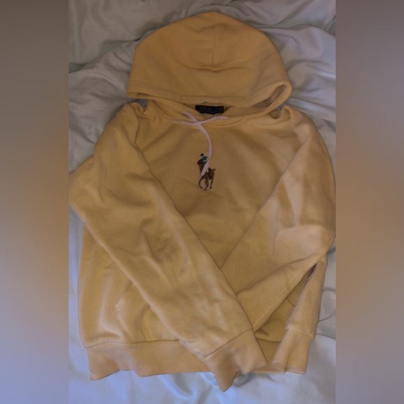 Yellow Ralph Lauren Hoodie - Picture 3 of 5